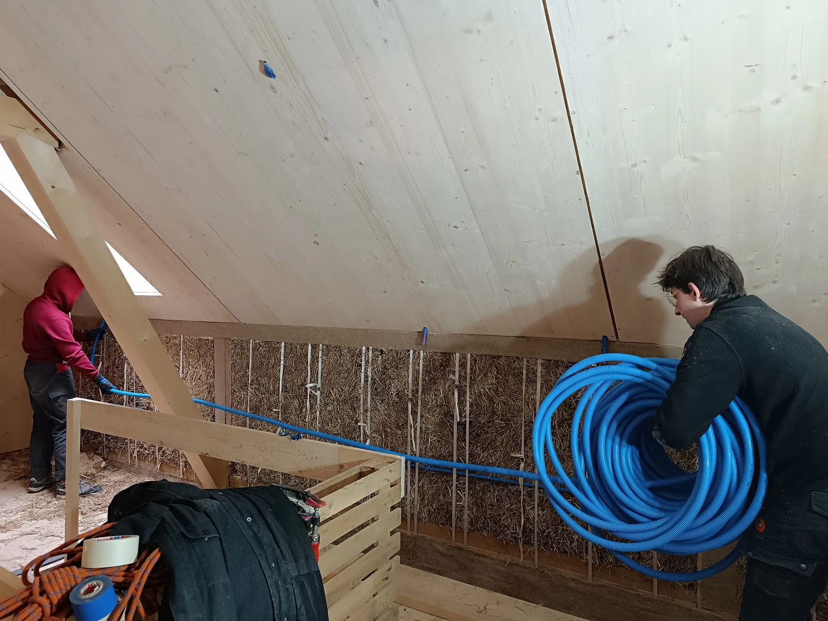 Articolo 16: Installazione tecnica in corso