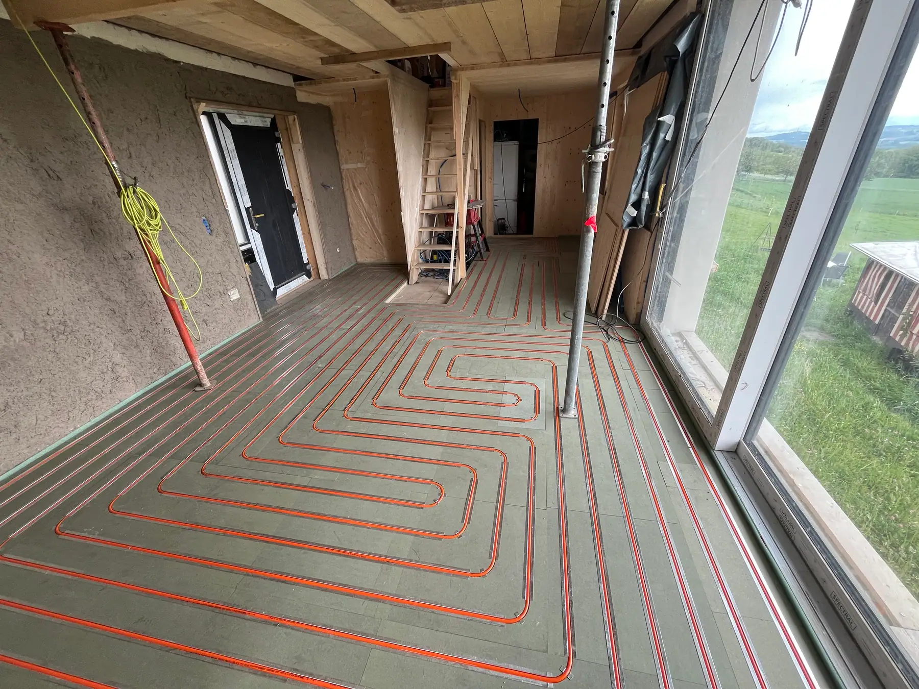 Article 34 : Plancher OSB et chauffage au sol