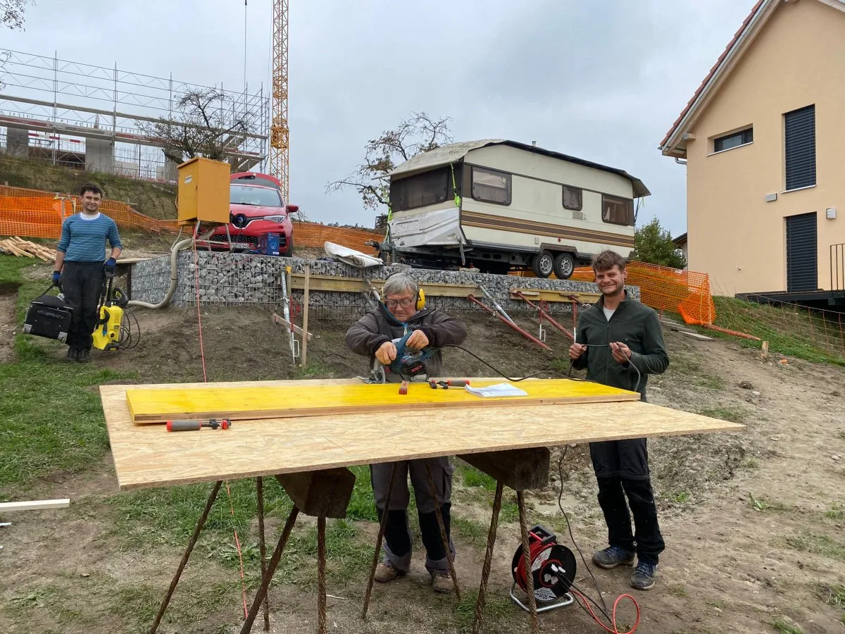 Articolo 7: Allestimento del cantiere: La tenda diventa il nostro quartier generale